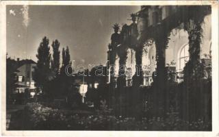 1937 Balatonkenese, Fővárosi üdülőhely, A szfőv. Alkalmazottak Segítőalapja tulajdona, esti hangulat