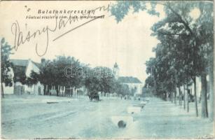 1924 Balatonkeresztúr, Fő utca, Római katolikus templom (EK)