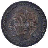 Csúcs Ferenc (1905-1999) 1971. "Sonnevend György Numizmata" Br emlékérem, peremén sorszám ...