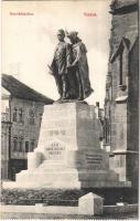 Kassa, Kosice; Honvéd szobor / military monument