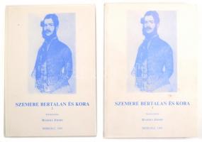 Szemere Bertalan és kora, első és második kötet. Szerk: Ruszoly József. Borsod-Abaúj-Zempléni Történelmi Évkönyv. Miskolc, 1991, Szemere Bertalan Alapítvány.Papírkötés, jó állapotban.