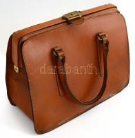 Régi, bőr aktatáska. 24x37 cm
