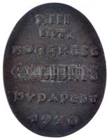 Csúcs Ferenc (1905-1999) 1970. "Vajdahunyad vár / XIII. Int. Kongress Exlibris Bvdapest" B...