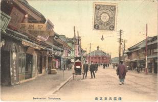 Yokohama, Bashamichi / street, shops