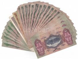 Vegyes 30db-os pengő bankjegy tétel T:III,III-