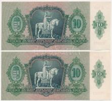 1936. 10P (2x) T:I,I- Adamo P9