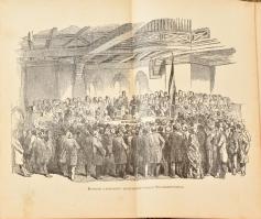 Kossuth Lajos iratai összevont népies kiadásban. Szerk.: Helfy Ignác. Bp., 1887, Athneaeum. Korabeli...