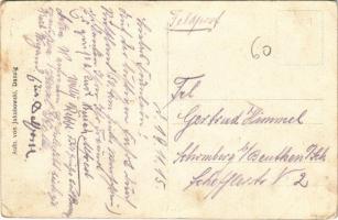 1915 Rava-Ruska, Rawa Ruska; Marktplatz / street view, German soldiers. Aufn. von Jakubowski (EK)