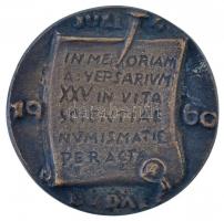 Csúcs Ferenc (1905-1999) 1960. "Prokes Mihály" Br emlékérem, peremén "3" sorszám...