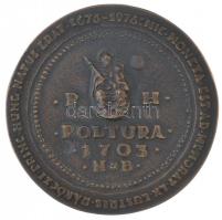 Csúcs Ferenc (1905-1999) DN "Dr. Káplár László" kétoldalas Br emlékérem, peremén "5&q...