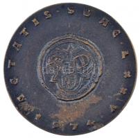 Csúcs Ferenc (1905-1999) 1974. "Pohl Artúr" Br emlékérem, peremén "4" sorszám (8...