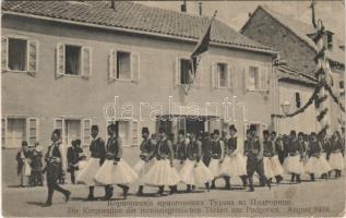 1910 Podgorica, Die Korporation der montenegrinischen Türken in August / The Montenegrin Turks Corporation (EK)