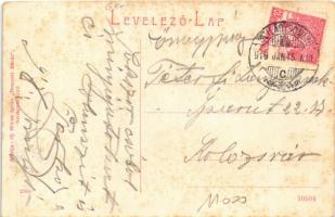 1918 Szilágysomlyó, Simleu Silvaniei; Piactér, Schupiter János, Verecz, Nagy üzlete, piaci árusok. I...