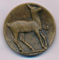 Csúcs Ferenc (1905-1999) 1944. "M. Numizmatikusok Érme" Br emlékérem, peremén "8"...