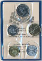 1984. 2f-20Ft (10xklf) forgalmi sor kék műbőrtokban T:1