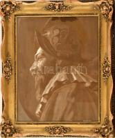 Vujovits (Vujovich) Irma (1898-1977), a nagybányai szabadiskolát látogatta 1918-ban: Alabárdos. Olaj...