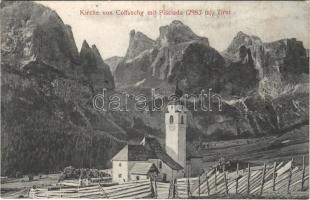 Colfosco, Calfosch, Kolfuschg, Colfuschg (Südtirol); Kirche, Pisciadu / church