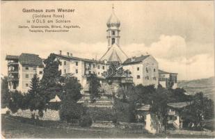 Fie allo Sciliar, Völs am Schlern (Südtirol); Gasthaus zum Wenzer (Goldene Rose) / hotel