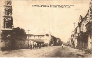 Singapore, Boulevard du Pond Sud / Souxth Bridge Road, tram