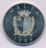 Málta 1993. 1L (2E) Cu-Ni "430 éves Keresztény Európa Védelme" T:BU
Malta 1993. 1 Lira (2...