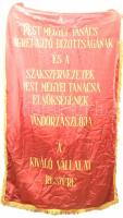 cca 1960-80 Szocialista címeres Kiváló Vállalat, Pest Megyei Tanács VB és a Szakszervezetek Pest Meg...