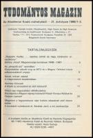 1987-1988 Tudományos Magazin. 20. évf. 2-3. évf., 21. évf. 1-2. Bp., Akadémiai Kiadó. Kiadói papírkö...