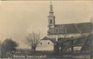 1909 Szécsisziget (Zala), templom. photo