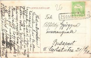 Zsombolya, Hatzfeld, Jimbolia; Gróf Csekonics kastély. W. L. Bp. 1988. Bundy Ferenc kiadása / castle...