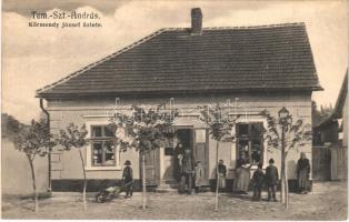 Temesszentandrás, Sanandrei; Körmendy József üzlete / shop of József Körmendy