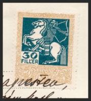 1918 Máramarossziget, gimnáziumi bizonyítvány okmánybélyeggel