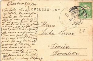 1910 Oravicabánya, Oravica, Oravicza, Oravita; Fő utca, Rudolf Goldstein üzlete. W. L. 1200. / main ...