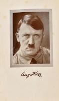 Adolf Hitler: Mein Kampf. Zwei Bände in einem Band. Ungekürzte Ausgabe. München, 1938, Zentralverlag...