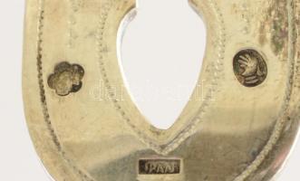 XX. sz eleje: Paar János 12 személyes ezüst (Ag) evőeszköz (kanál, villa) készlet. 24 darabos. Meste...