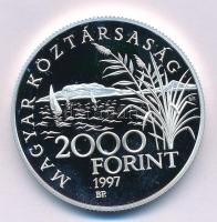 1997. 2000Ft Ag "Régi balatoni hajók / Helka & Kelén" T:PP Adamo EM146