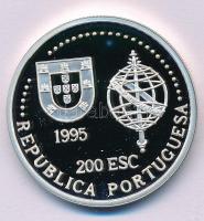 Portugália 1995. 200Esc Ag "Ausztrália" T:PP
Portugalia 1995. 200 Escudos Ag "Austra...