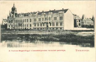 1904 Temesvár, Timisoara; Temes-Bégavölgyi vízszabályozási társulat palotája / palace of the water control company