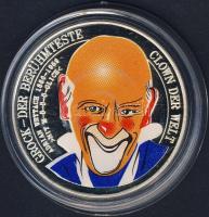 Svájc DN "A világ legismertebb bohóca-Adrian Wettach" modern Ag emlékérem 1oz (31,103g) T:...