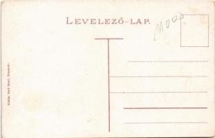 Temesvár, Timisoara; Kossuth Lajos tér, piac, takarékpénztár, Winternitz Lipót üzlete. Gerő Manó kia...