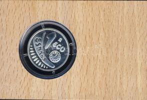 Spanyolország 1989. 1Ecu Ag "Európa" dekoratív díszkiadásban T:PL Tanúsítvánnyal!