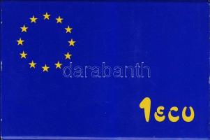 Spanyolország 1989. 1Ecu Ag "Európa" dekoratív díszkiadásban T:PL Tanúsítvánnyal!
