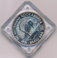 Ausztrália 1991. 5$ Ag "Kacagójancsi" T:PP
Australia 1991. 5 Dollars Ag "Kookaburra&...