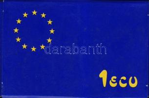 Spanyolország 1989. 1Ecu Ag "Európa" dekoratív díszkiadásban T:PL Tanúsítvánnyal!