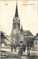 1906 Arad, Evangélikus templom / Lutheran church (EK)