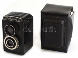 Lomo Ljubitel 2 6x6 cm kamera 1:4,5/7,5 cm objektívvel / Vintage Russian camera in good condition