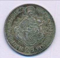 1848KB 20kr Ag "V. Ferdinánd" T:2 patina
Adamo B5