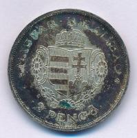 1935. 2P Ag "Rákóczi" T:1-,2 patina, kis ph. 
Adamo P7.2