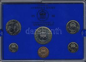 Svédország 1981. 5ö-5K 6klf db, szettben T:BU