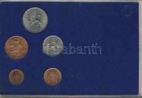 Nagy-Britannia 1971. 1/2p-10p 5klf db, szettben T:1 Tok sérült!