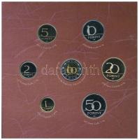 2003. 1Ft-100Ft (7xklf) forgalmi sor szettben + 20Ft "Deák Ferenc" forgalmi emlékérme T:PP...