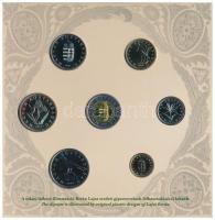 2007. 1Ft-100Ft (8xklf) "Berán Lajos és a pengő" forgalmi sor, benne "Berán Lajos és ...